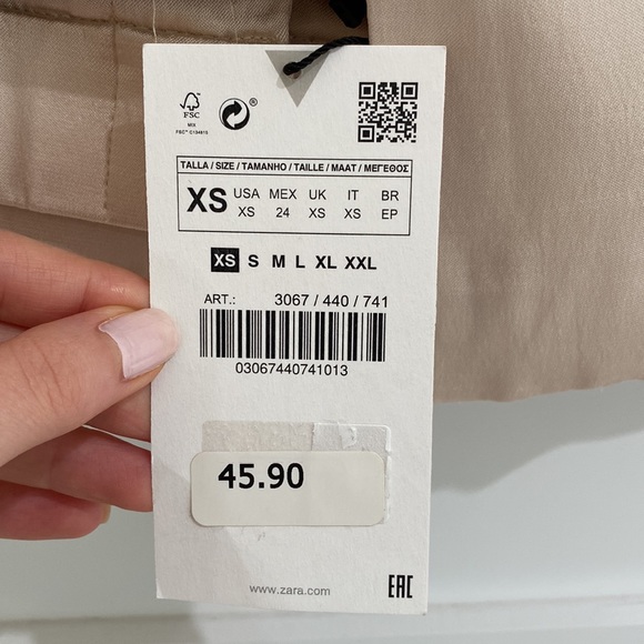 Zara Satin Pants - Picture 8 of 8